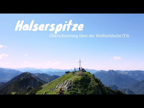 Halserspitze | 1862m | Rundtour über Wolfsschlucht | traumhafte Bergtour bei München