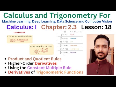 Lesson 18 Product and Quotient Rules and Higher Order Derivatives