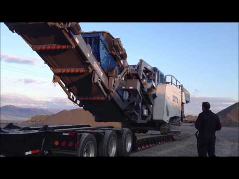 Hutson Enterprises, Inc. Loading Kleeman Crusher