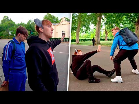 CAUSING CHAOS WITH ANGRYGINGE IN LONDON