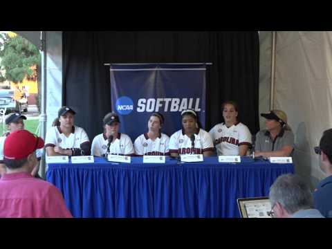 South Carolina Senior Class Postgame Press Conference- NCAA Regionals 2017