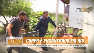 preview picture of video 'Corpo é encontrado boiando em rio em Tijucas'
