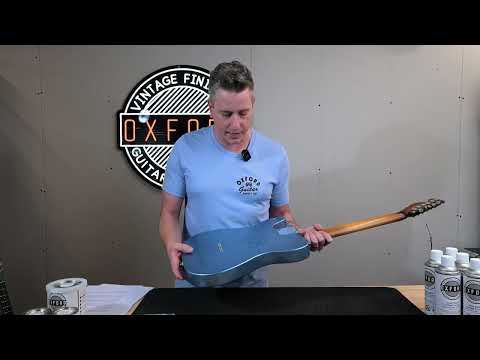 Common Questions when Spraying Nitrocellulose Lacquer with Oxford Guitar Supply