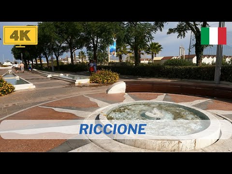 RICCIONE, city full tour, Best Italy places for holiday, Rimini province, real city life 😍