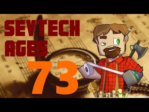 1.12 Modded Minecraft SevTech Ages: Episode 73: HDPE Plastic Setup!