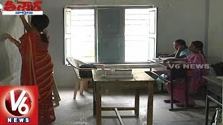 Government Teacher Postings | 9 Teachers for 8 Students in Nalgonda | Teenmaar News - V6 News