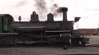 preview picture of video 'Cumbres and Toltec Scenic: Antonito, CO May 2014'