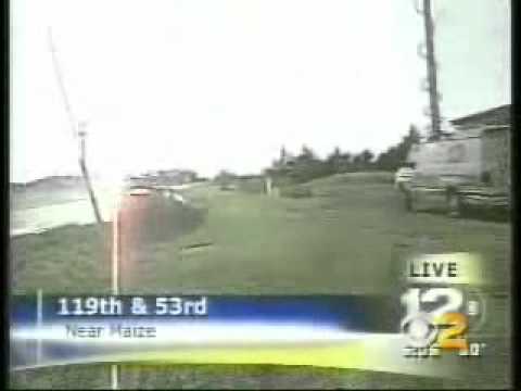 Car Crash On live News