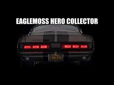 EAGLEMOSS HERO COLLECTOR Mustang Shelby 1967 ELEANOR 1/8 DIECAST