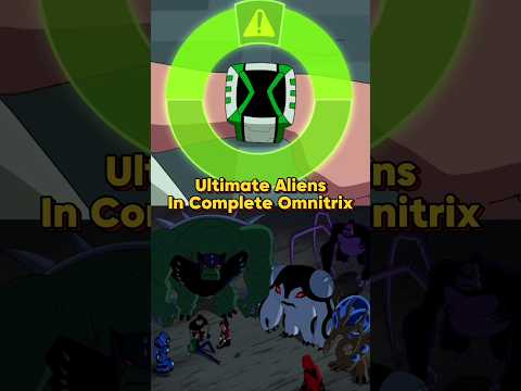 Why Did Completed Omnitrix Have No Ultimate Aliens #omnitrix #facts #ultimatrix