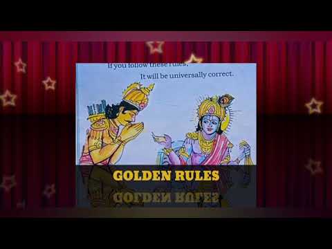 Golden rules Rhymes