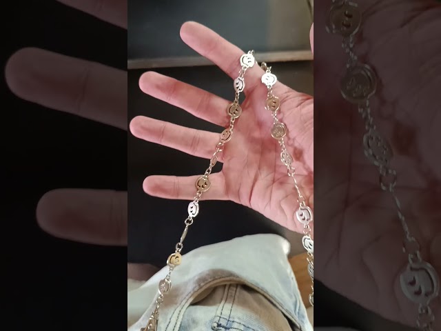 Vídeo relacionado con BEZHO Cadena de Cartera, Cadena para Pantalón de Metal Resistente con Cierre Redondo Plateado, Estilo Punk Hip Hop Gótico, para Hombres y Mujeres