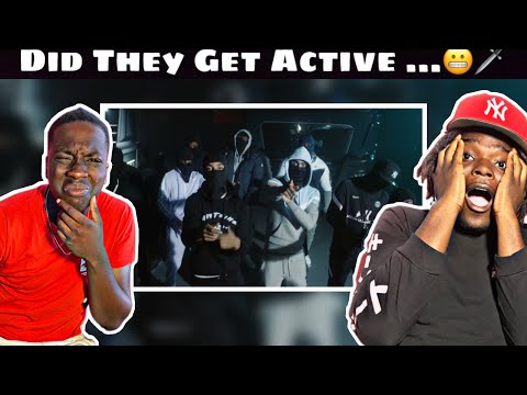 American Reaction To SR x Loski x #ActiveGxng Suspect x SD x Trap - Snap It Remix (Official Video)