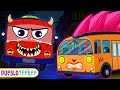 Las Ruedas Del Autobús Son Espeluznantes Miedo Música Infantil Pueblo Teehee