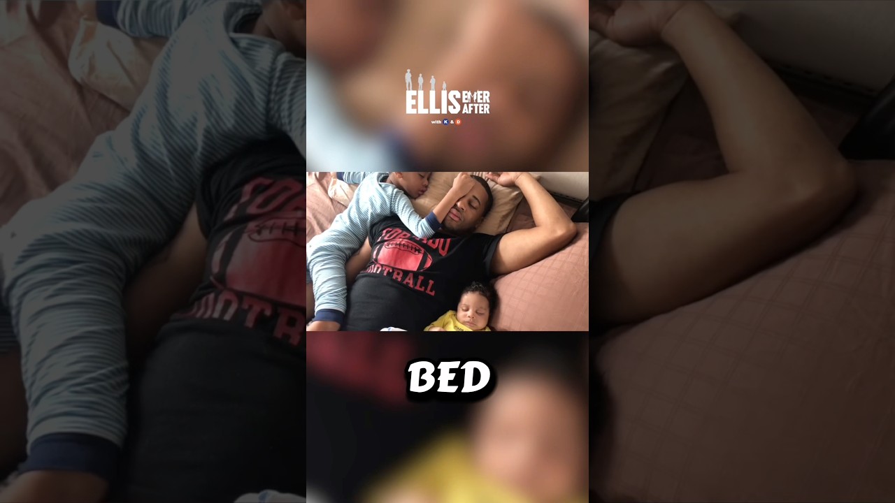 Throwback to The Kids taking Over Devale & Kay Kay’s bed.🤣