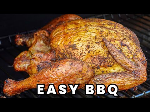 zero-effort BBQ: smoked chicken edition... (Traeger Grills Ironwood 885 demo)