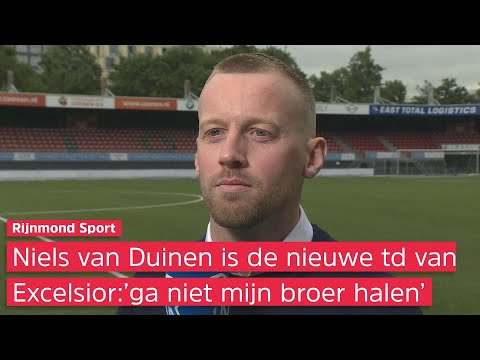 Niels van Duinen nieuwe technisch manager Excelsior: spelers zoeken die geloven in ons verhaal