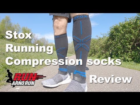 Stox socks compression running sock test review