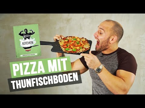 Protein-Pizza mit Thunfischboden - ein Body Kitchen® Rezept mit Flying Uwe