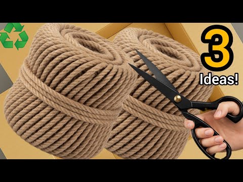 3 idee pazze per cestini di iuta che non hai mai visto prima/Lavoretti con i rifiuti