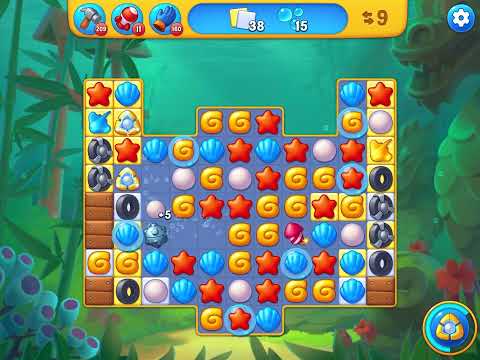 Fishdom level 3731 no boosters フィッシュダム [Friend's]