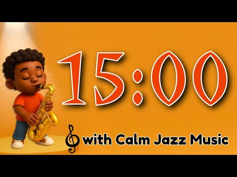 15 Minute Jazz Day Timer with Music for Classrooms 🎷