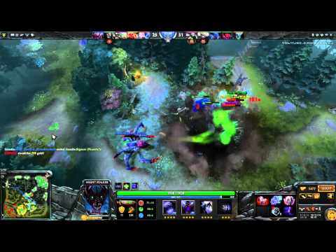 [ Dota 2 ] Dendi 6 84 Night Stalker vs CWM & SexyBamboe