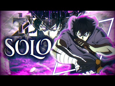 SUNG JIN WOO SONG | "SOLO" | R-Zeta X @Young_Light [Solo Leveling]