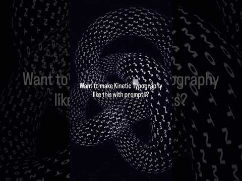 Kinetic Typography perfect loop vibe coded with motn.ai #motiondesign #vibecoding  #typography
