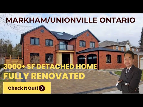 Detached Home For Sale | Downtown Unionville | Markham Ontario|3000+ SF| 4 Bedrooms|5 Bathrooms