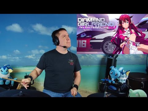 The8BitDrummer covers DIAMOND GIRLFRIEND by IRyS on drums...