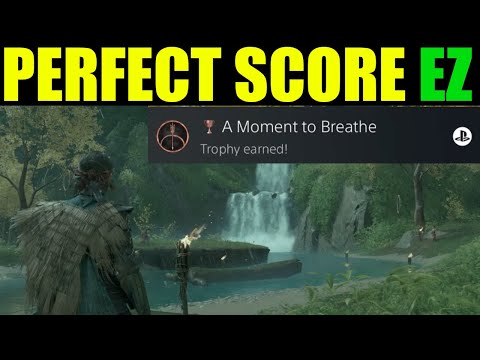 Ghost of yotei - how to get a perfect score in ku-e-shinok | a moment to breath trophy guide