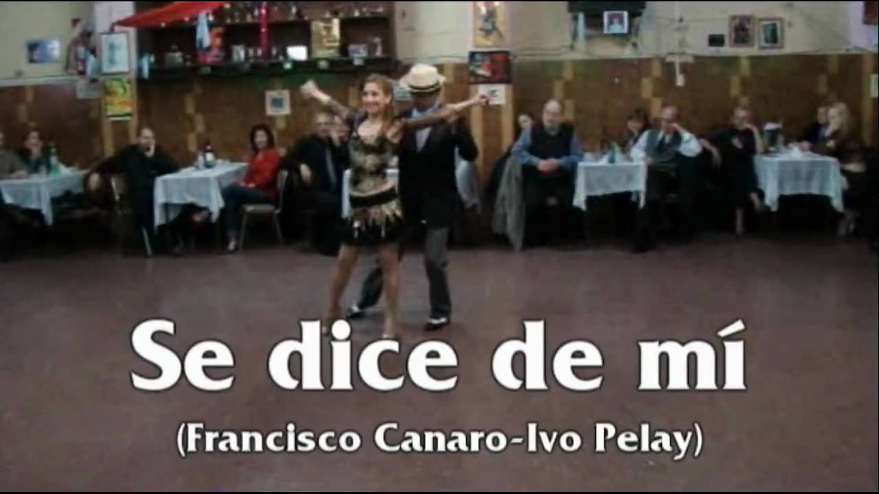 Quique Camargo y Mirta Milone bailan "Se dice de mí" por TITA MERELLO en Círculo Apolo 19-06-2010