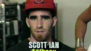 Scott Ian of Anthrax-WHO CARES WINS interview (on MTV&#39;s Headbangers Ball with Adam Curry)