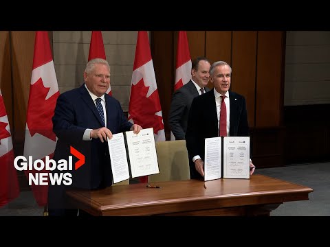 Ring of Fire: Canada, Ontario sign deal to reduce red tape to speed up major projects | FULL