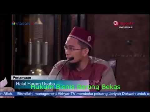 Halal Haram Ekspor Impor Barang - Barang Bekas - Ustadz Adi Hidayat, Lc. MA.