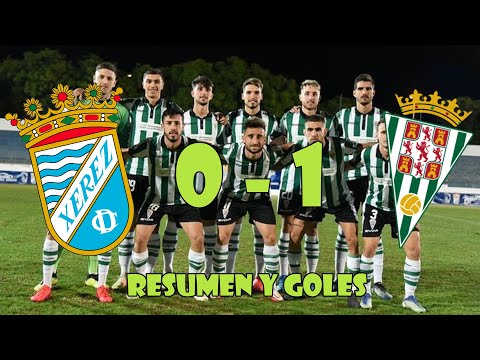 XEREZ CD 0-1 CÓRDOBA CF | RESUMEN Y GOL DE LOS 1/4 DE FINAL. EL CÓRDOBA EQUIPO DE LA COPA DEL REY!
