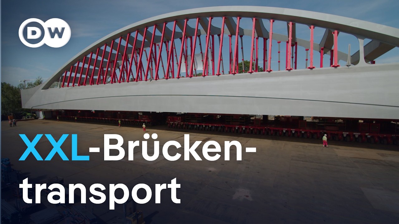 Wie kommt eine XXL-Brücke durch die City von Hamburg?
