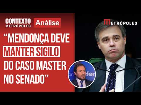 Caso Master: senadores terão reunião com ministro André Mendonça na terça