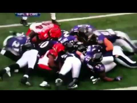 Nfl Dogpile on a Referee