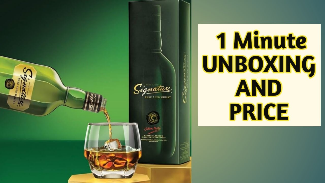 Watch video Signature Whisky | Signature whisky price Now Signature Whisky | Signature whisky price