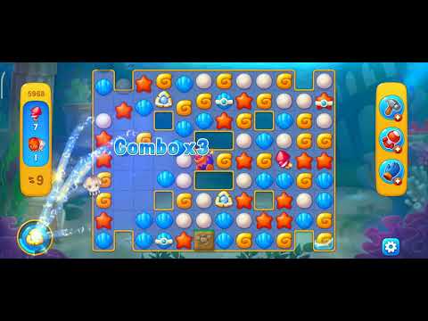 Fishdom 🐡Super hard Level 🐡🐡🐡 5968🐡 ,2022