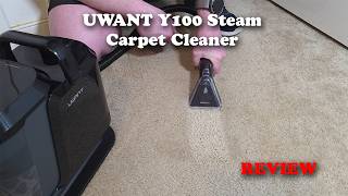 UWANT Y100 Steam Spot Carpet Cleaner REVIEW