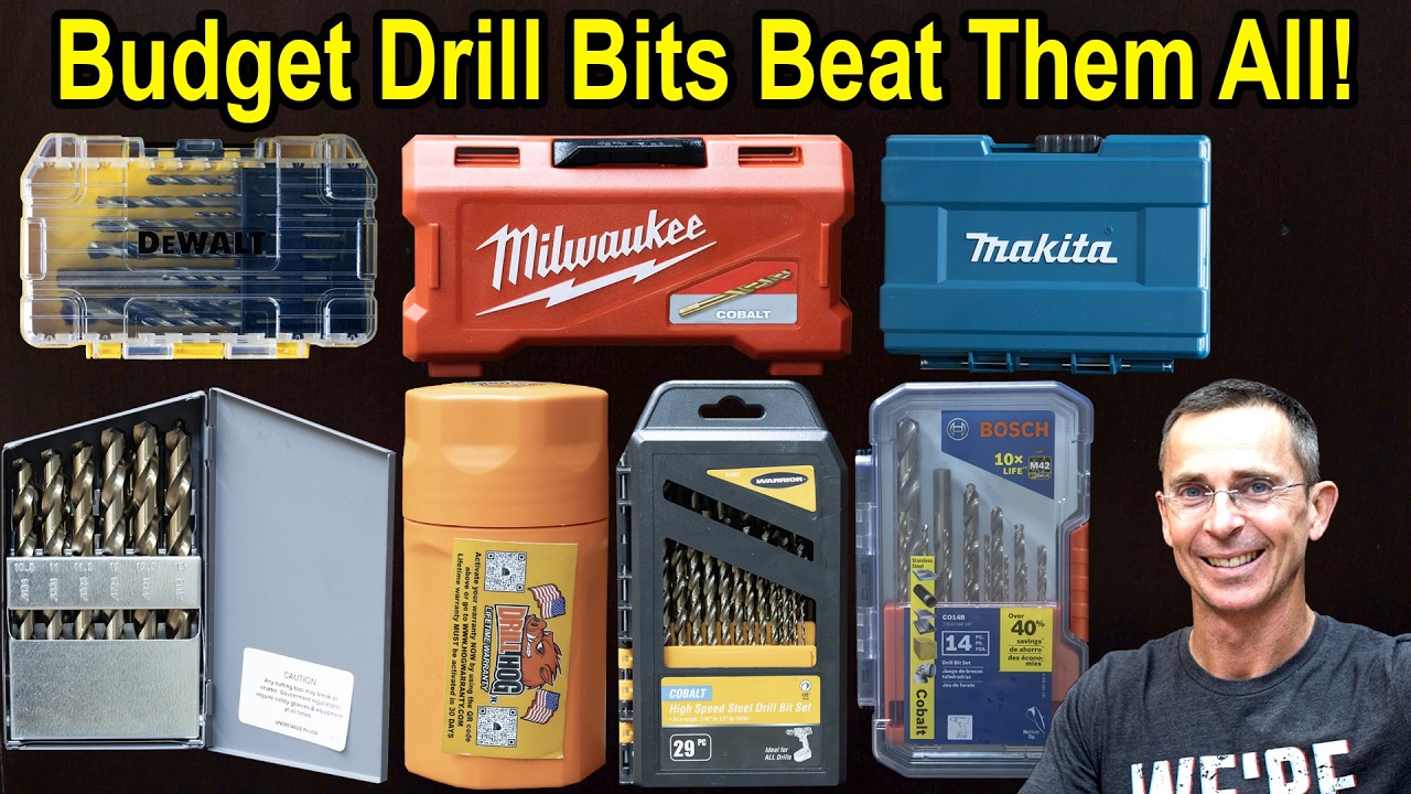 Finally! A Budget Drill Bit Set That Outperforms All!
