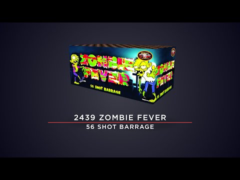 Bright Star Fireworks - 2439 Zombie Fever 56 Shot Barrage