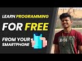Learn Programming From Your Smartphone For FREE In 2020