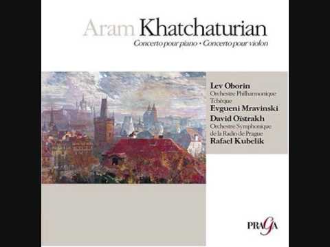 Khachaturian Violin concerto in d minor Oistrakh - Kubelik 3rd mov.