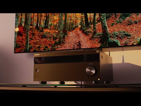 Sony ES STR-AZ3000ES 8K home theater receiver | Crutchfield