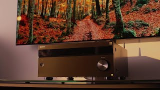 Video thumbnail for Sony ES STR-AZ3000ES 8K home theater receiver | Crutchfield by CRUTCHFIELD
