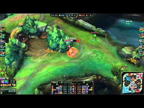 Meteos Poppy vs Nidalee S6 Preseason Jan 2016